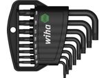 Wiha Classic Torx® Set Di Chiavi A Esagono Antimanomissione Con Supporto (Con Trapano), 9 Pezzi, Finitura Nera Ossidata (36462)