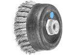 Pferd Tools Spazzola A Tazza Annodata Tbg M14 Filo Di Acciaio Inox Per Smerigliatrici Angolari