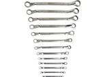 Ks Tools Acciaio Inox Set Di Chiavi A Doppio Anello, Offset, 13 Pezzi - 964.1150