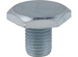 Ks Tools Tappo Di Scarico Olio Esagono Esterno 21 Mm M10X1,25X13 Mm Confezione Da 25 Pezzi - 430.2015