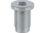 Ks Tools Tappo Di Scarico Olio Esagonale 8 Mm M18X1,5X27 Mm Confezione Da 10 Pezzi - 430.1001
