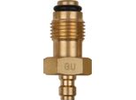 Ks Tools Adattatore Filetto Maschio M16X1,5 E Attacco Tubo Flessibile 1/4" Con Anello Di Tenuta - 150.2342"
