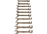 Ks Tools Bronzeplus Set Di Chiavi Doppie Aperte Per Lamiere, Piccole Da 10 Pezzi 963.7131