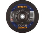 Rhodius 200274 RS2 Grinding Disc (Off-Set) Diameter 230 Mm Bore Diameter 22.23 Mm Steel 1 Pc(S)