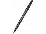 Pentel® SES15C-A Penna Con Punta In Fibra Sign Pen Brush - Punta A Pennello, Nero