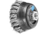 Pferd Tools Spazzola A Tazza Annodata Tbg M14 Filo Di Acciaio Inox Per Smerigliatrici Angolari