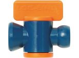 Valvola Di Intercettazione Da 1/4" Con Attacco Snodato Btl. Con 2 Pezzi Loc-Line"