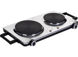 Clatronic Dkp 3668 E Black Stainless Steel Countertop Sealed Plate 2 Zone(S)