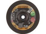 Rhodius Topline RS580 Extended Disco Abrasivo 230 X 7,0 X 22,23 Mm 10 Pz
