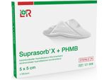 Suprasorb X+Phmb Hydrobalance Medicazione Per Ferite 5X5 Cm 4 Pz