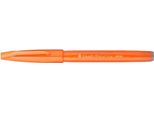 Pentel® SES15C-F Penna Con Punta In Fibra Sign Pen Brush - Punta A Pennello, Arancione