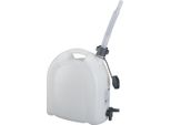 Pressol Pressol Tanica Per Acqua 15L Incl. Tubo Di Uscita Integrato Rubinetto Di Scarico Bloccabile Collo Di Riempimento Integrato Polietilene Bianco