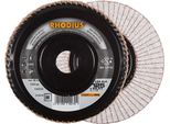 Rhodius 210476 Lga Alu Flap Disc Diameter 125 Mm Bore Diameter 22.23 Mm Non-Ferrous Metal 1 Pc(S)
