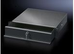 Schublade Rittal 3 He T427Mm Ral 9005 (Speditionsversand)