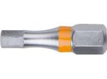 Ks Tools 1/4" Torsionpower Bit Esagonale, 25 Mm, 7 Mm"