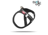 Curli Vest Harness Magnetic Black Xs