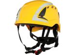 3M X5002V-CE Elmetto Di Sicurezza Con Sensore Uv, Riflettente, Ventilato Giallo En 397, En 12492 (X5002V-CE)