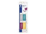 Cancellino Staedtler Mars® Plastica 52650E1BK4, Senza Lattice Cancellino Mars® Plastica A Colori In Blister