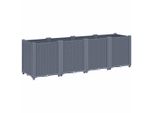 Vidaxl Fioriera Blu-Grigio 160X40X53 Cm Pp