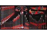 Ks Tools Set Di Chiavi Con Inserto In Schiuma 68 Pezzi - 813.0068