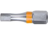 Ks Tools 1/4" Torsionpower Bit Esagonale, 25 Mm, 8 Mm"