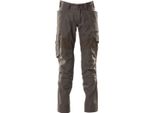 Mascot Pantaloni Accelerate Elasticizzati Taglia 90C52 Azzurro 18579-442, Lunghezza:82, Taglia:82C49, Colore:Antracite Scuro