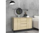 Vidaxl Credenza Rovere Sonoma 102X35X70 Cm Materiale A Base Di Legno