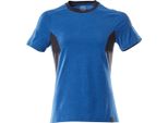 Mascot Accelerate T-Shirt Donna Taglia 3XL Blu Nero/Blu Azzurro 18392-959, Taglia:3Xl, Colore:Blu Azzurro/Blu Nero