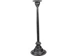Portacandele Clayre & Eef Ø 11X37 Cm Ferro Nero