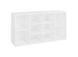 Vidaxl Panca Per Scarpe Bianca 103X30X55 Cm Materiale A Base Di Legno