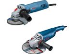 Combo Kit Bosch: Set Di Smerigliatrici Angolari 2 Pezzi: Gws 22-230 J + Gws 880 06018C1307