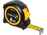 Stabila Bm 100 Metro Tascabile, 8 M, Scala Metrica