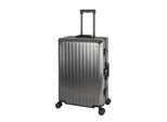 Travelhouse® Tokyo Valigia In Alluminio Antracite Circa H 72 X L 45 X P 28 Cm Valigia Da Viaggio