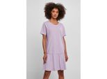 T-Shirt Da Donna Urban Classics Ladies Valance Tee Dress Lilla - Xs