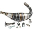 Sistema Di Scarico Stage6 R/T 90 - 100Cc Cnc Per Minarelli AM6 - Colore: Nero / Rosso, Colore:Nero