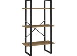 Vidaxl Scaffale In Piedi 60X30X105 Cm In Legno Di Pino Massiccio