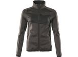 Mascot Pullover In Pile Con Zip, Giacca In Micropile Da Donna Taglia 5XL, Antracite Scuro/Nero