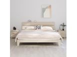 Comodini Hamar 2 Pz. Marrone Miele 40X35X44,5 Cm In Legno Massiccio