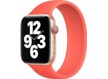 Apple Silicone Solo Loop Per Watch | 44/45/46/49 Mm - Taglia 10 - Pink Citrus