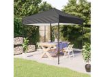 Vidaxl Tenda Pieghevole Per Feste Antracite 3X3 M