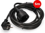 Cavo Di Prolunga Edm 3 X 1,5 Mm Nero 5 M