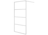Vidaxl Schermo Doccia Per Cabina Doccia Silver 100X195 Cm Esg Vetro Chiaro