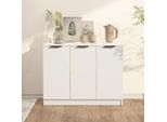 Vidaxl Credenza Bianca 90,5X30X70 Cm Materiale A Base Di Legno