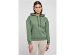 Urban Classics Donna Felpa Con Cappuccio Biologica Salvia - 4XL