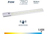Striscia Led Con Sensore 10W 780Lm 6400K Luce Fredda 5,5X59,9Cm Edm