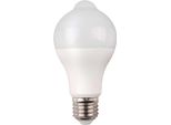 Lampadina A Led Standard Con "Sensore Di Presenza E Crepuscolare"" E27 12W 1055Lm 6400K Luce Fredda ø6X11Cm Edm"