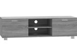 Mobile Tv Grigio Sonoma 140X40,5X35 Cm In Materiale Ligneo