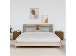 Comodini 2 Pz. Marrone Miele 40X34X45 Cm In Legno Di Pino Massiccio