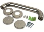 Maniglione, Acciaio Inox, Cromato, Ø 32 Mm, Lunghezza 30 Cm