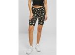Urban Classics TB4791 | Pantaloncini Da Ciclismo Soft Aop Da Donna - Colore: Blacksun - Taglia: Xs